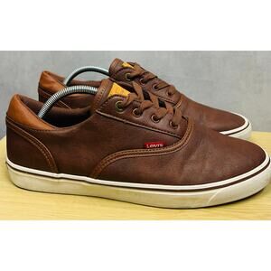 Levi's Ethan Men's Casual Fashion Sneakers Shoes Dark Brown Size 10